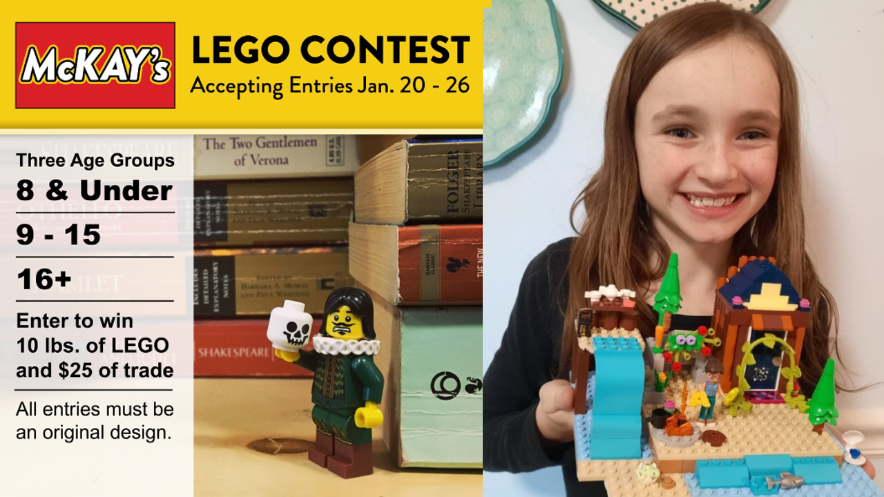 McKay’s Lego building competition ends this Friday